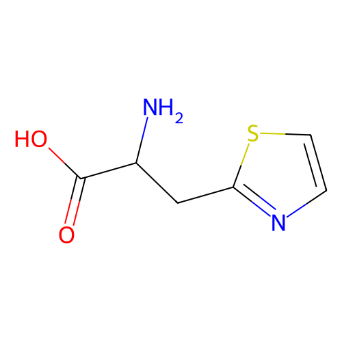 aladdin 阿拉丁 T167648 β-(2-噻唑)-DL-丙氨酸 1596-65-2 ≥98%