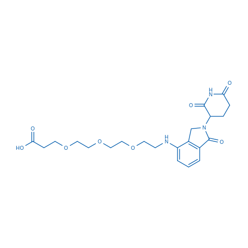 	3-(2-(2-(2-((2-(2,6-二氧代哌啶-3-基)-1-氧代异吲哚啉-4-基)氨基)乙氧基)乙氧基)乙氧基)丙酸