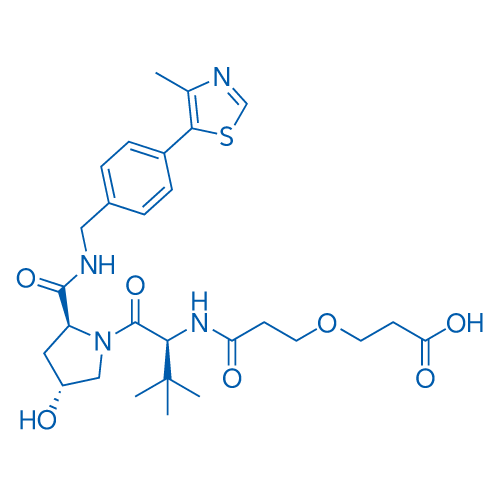 3-(3-(((S)-1-((2S,4R)-4-羟基-2-((4-(4-甲基噻唑-5-基)苄基)氨基甲酰基)吡咯烷-1-基)-3,3-二甲基-1-氧代丁烷-2-基)氨基)-3-氧代丙氧基)丙酸