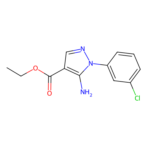 aladdin 阿拉丁 E167430 5-氨基-1-(3-氯苯基)-1H-吡唑-4-羧酸乙酯 15001-08-8 ≥97%