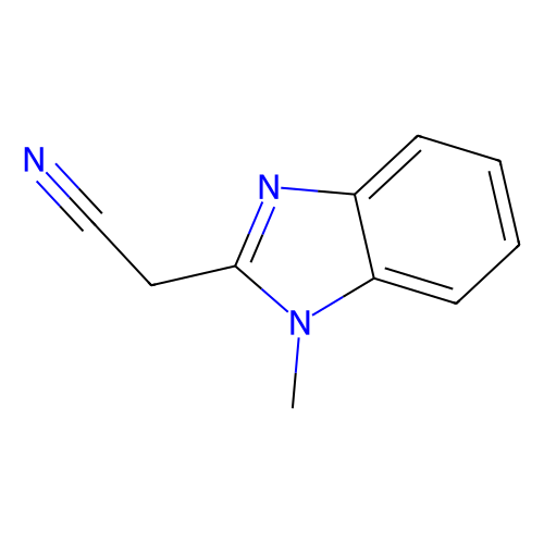 aladdin 阿拉丁 M192468 2-(1-甲基-1H-苯并[d]咪唑-2-基)乙腈 2735-62-8 ≥98%