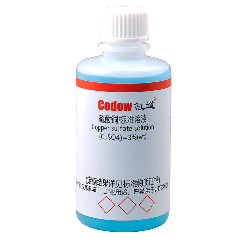 硫酸铜标准溶液 (CuSO4)=3%(wt)