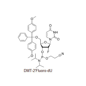 aladdin 阿拉丁 D646662 DMT-2′Fluoro-dU Phosphoramidite 146954-75-8 ≥98%(mixture of isomers)