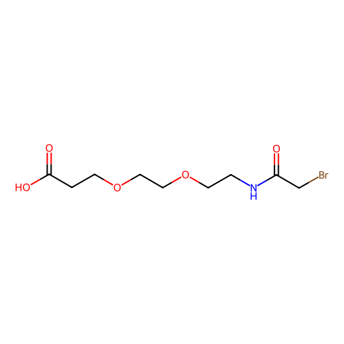 aladdin 阿拉丁 B596669 Bromoacetamido-PEG2-C2-acid 1415800-44-0 ≥95%