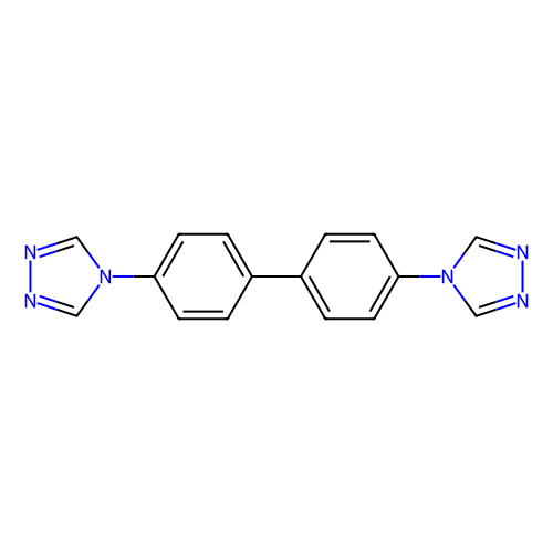 aladdin 阿拉丁 D300548 4,4-二(4H-1,2,4-三唑-4-基)-1,1-联苯 2057437-56-4 ≥97%