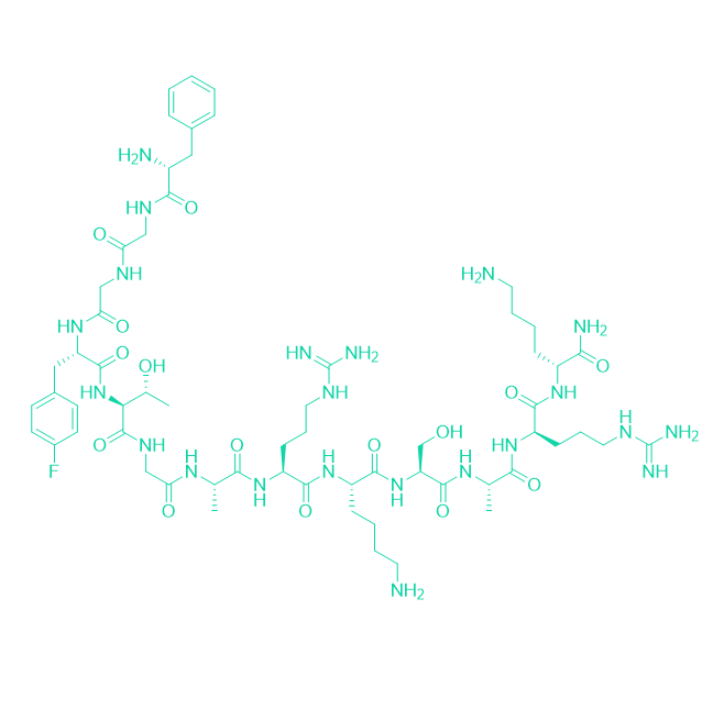 激动剂多肽FGG-Phe(4-F)-TGARKSARK-NH2/380620-88-2/[(pF)Phe4]Nociceptin(1-13)NH2