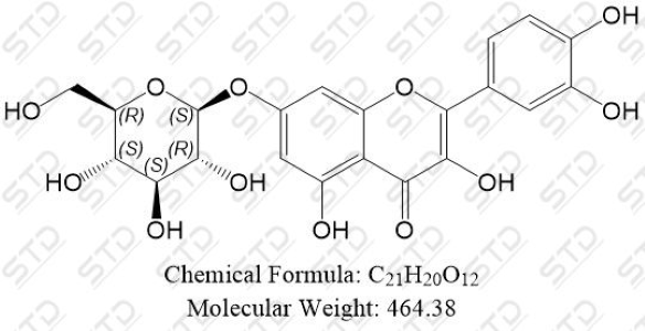 槲皮素-7-葡萄糖苷