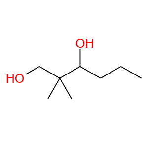 2,2-二甲基己烷-1,3-二醇  2,2,4-trimethyl-1,3-pentanediol  22006-96-8