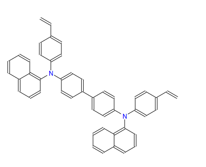 N4,N4-二(4-乙烯基苯基)-N4,N4-二-1-萘基联苯-4,4-二胺 1010396-31-2