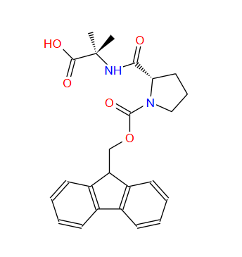 109772-44-3;FMOC-PRO-AIB-OH;Alanine, N-[1-[(9H-fluoren-9-ylmethoxy)carbonyl]-L-prolyl]-2-methyl- (9CI)
