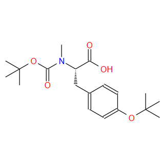 66638-37-7;N-Boc-O-叔丁基-N-甲基-L-酪氨酸;(Tert-Butoxy)Carbonyl N-Me-Tyr(tBu)-OH