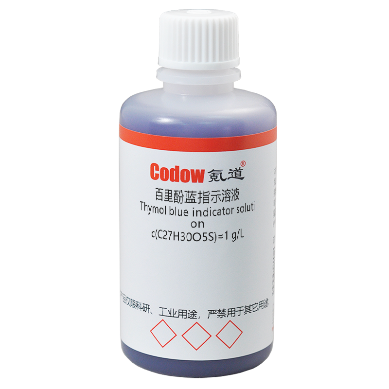 百里酚蓝指示溶液 c(C27H30O5S)=1 g/L