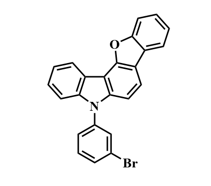 5-(3-溴苯基)-5H-苯并呋喃并[3,2-c]咔唑；1357066-48-8