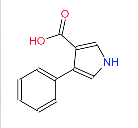 132040-12-1  4-苯基-1H-吡咯-3-羧酸
