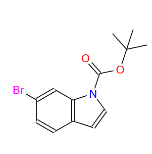1-boc-6-溴吲哚   tert-Butyl 6-bromo-1H-indole-1-carboxylate  147621-26-9