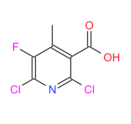 132195-42-7   2,6-二氯-5-氟-4-甲基-3-吡啶羧酸