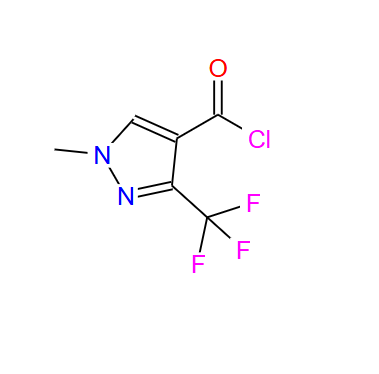 126674-98-4；1-甲基-3-三氟甲基-吡唑-4-羰酰氯；