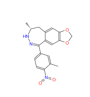 (R)-(+)-8-METHYL-5-(3-METHYL-4-NITROPHENYL)-8,9-DIHYDRO-7H-1,3-DIOXOLO[4,5-H][2,3]BENZODIAZEPINE