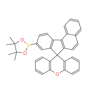 螺[7H-苯[c]芴-7,9′-[9H]氧杂蒽]-9-硼酸频哪醇酯