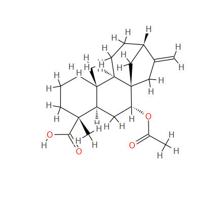 (4BETA,7BETA)-7-(乙酰氧基)-贝壳杉-16-烯-18-酸；126737-42-6；