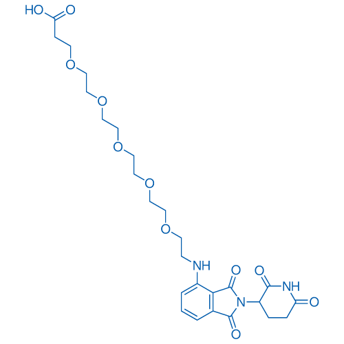 1-((2-(2,6-二氧代哌啶-3-基)-1,3-二氧代异吲哚啉-4-基)氨基)-3,6,9,12,15-五氧杂十八烷-18-酸