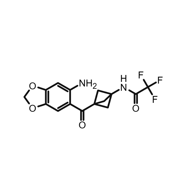 N-(3-(6-氨基苯并[d][1,3]二氧杂环戊-5-羰基)双环[1.1.1]戊-1-基)-2,2,2-三氟乙酰胺