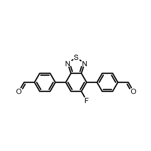 4,4'-(5-氟-2,1,3-苯并噻二唑-4,7-二基)二苯甲醛