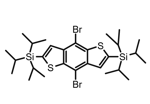 4,8-二溴-2,6-双(三异丙基硅烷基)苯并[1,2-b:4,5-b']二噻吩