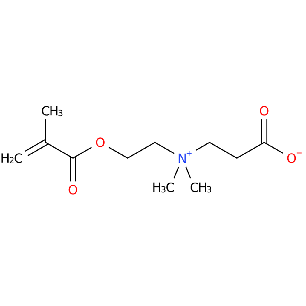 3-[[2-(甲基丙烯酰氧)乙基]二甲基铵]丙酸酯 98%+ 白色固体