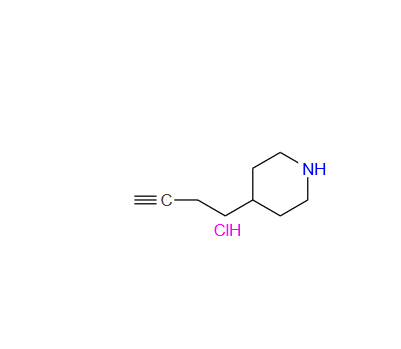 4-(1-丁炔基)-哌啶盐酸盐 1885090-83-4