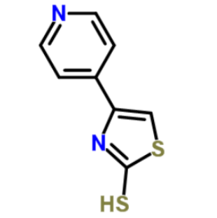 2-巯基-4-(4-吡啶基)噻唑；77168-63-9