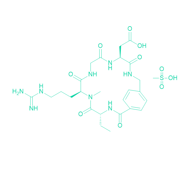 RGD环肽衍生肽；UNII-0BN8UEO84E/155158-97-7/Dmp-728