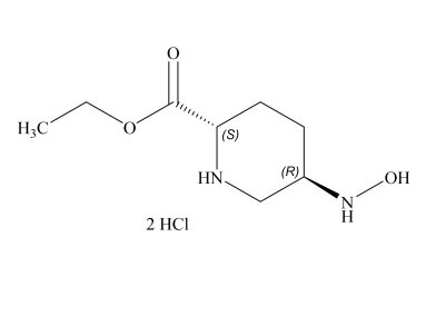 (2S,5R)-5-(羟基氨基)哌啶-2-羧酸乙酯