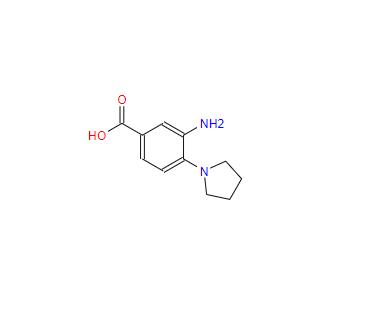 3-氨基-4-吡咯烷-1-苯甲酸123986-58-3