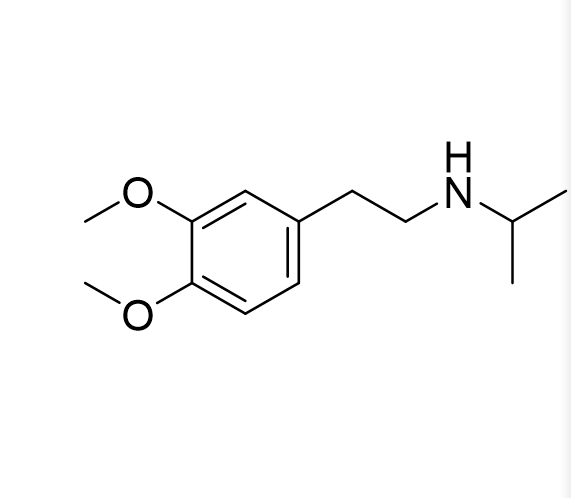 N-(3,4 - 二甲氧基苯乙基) 异丙胺
