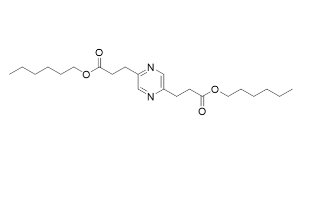 dihexyl 3,3'-(pyrazine-2,5-diyl)dipropionate
