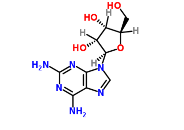 2-氨基腺嘌呤核苷 209-61-0