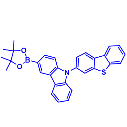 9-(二苯并[b,d]噻吩-3-基)-3-(4,4,5,5-四甲基-1,3,2-二氧杂硼杂环戊烷-2-基)-9H-咔唑