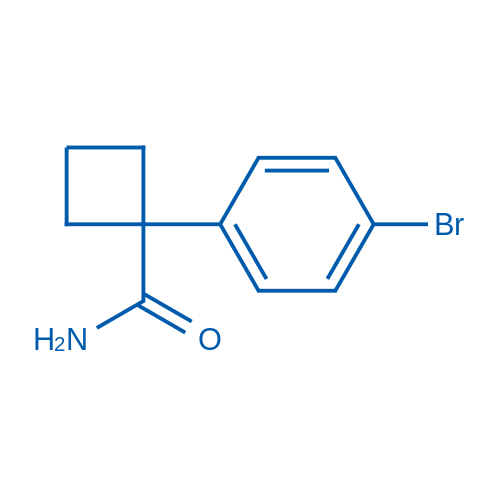 1-(4-溴苯基)环丁烷-1-甲酰胺