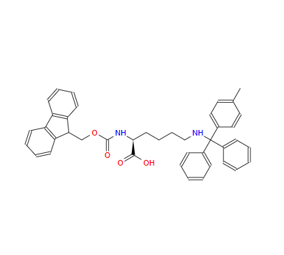 Fmoc-N'-甲基三苯甲基-L-赖氨酸 167393-62-6