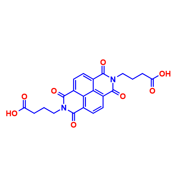 4,4'-(1,3,6,8-四氧代-1,3,6,8-四氢-苯并[lmn][3,8]菲咯啉-2,7-二基)-双丁酸
