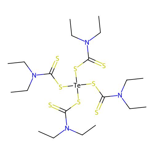 aladdin 阿拉丁 E769987 二乙基二硫代氨基甲酸碲(TDEC) 20941-65-5 ≥95%