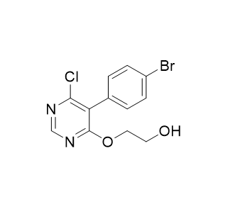 2-((5-(4-溴苯基)-6-氯嘧啶-4-基)氧基)乙醇