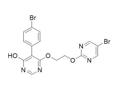 5-(4-溴苯基)-6-(2-((5-溴嘧啶-2-氧基)乙氧基)嘧啶-4-醇)