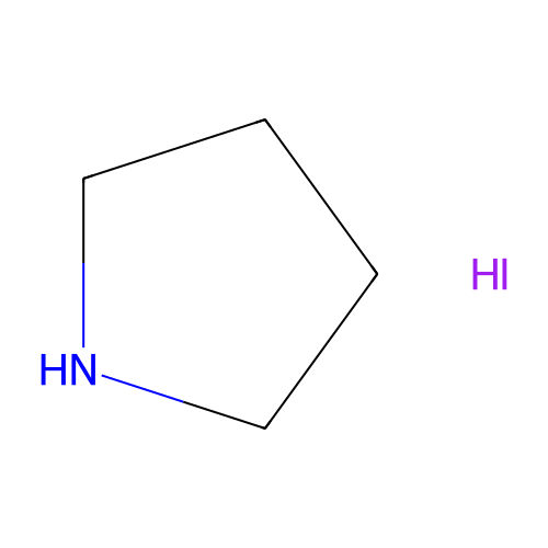 aladdin 阿拉丁 P160216 吡咯烷氢碘酸盐 45361-12-4 ≥98%