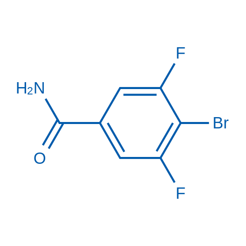 4-溴-3,5-二氟苯甲酰胺