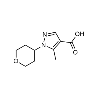 5-甲基-1-(四氢吡喃-4-基)-1h-吡唑-4-羧酸