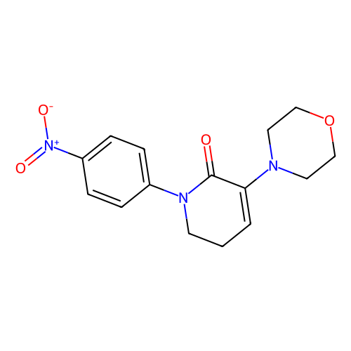 aladdin 阿拉丁 M634005 5,6-二氢-3-(4-吗啉基)-1-(4-硝基苯基)-2(1H)-吡啶酮 503615-03-0 ≥97%