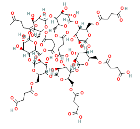 aladdin 阿拉丁 S121137 琥珀酰-β-环糊精 957494-34-7 ≥90%