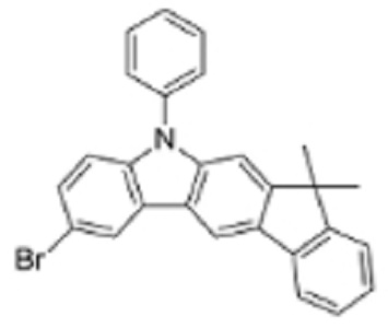 2-溴-7,7-二甲基-5-苯基-茚[2,1-b]并咔唑